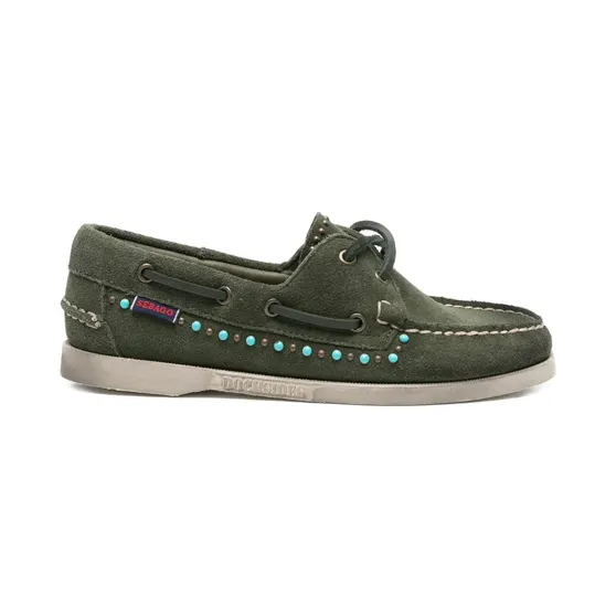 Sebago Loafer aus Wildleder “Green” (75112XW)