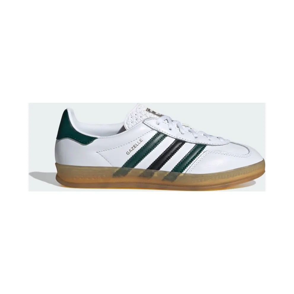 adidas Gazelle Indoor Cloud White / Collegiate Green / Core Black (IE2957)