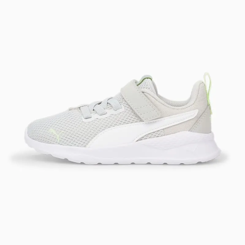 PUMA Anzarun Lite Kids’ Gray Violet/White/Paradise Green (372009-18)