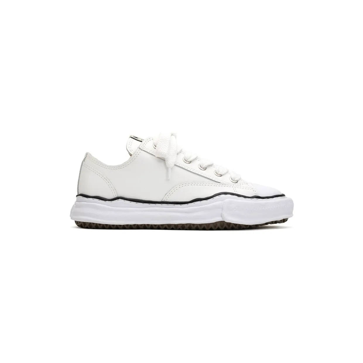 Maison Mihara Yasuhiro Peterson OG Sole Leather Low White (A06FW736-WHI)