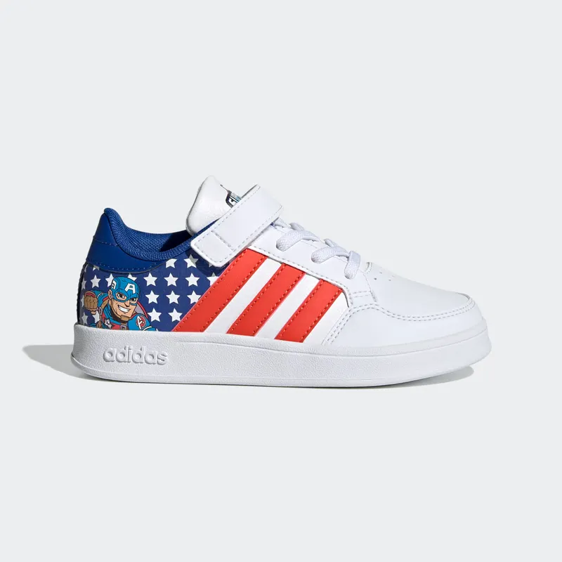 Adidas Breaknet Cloud White / Bold Orange / Royal Blue (GZ7650)