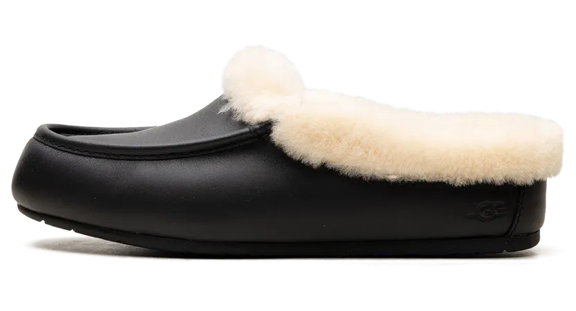 Ugg Ansley Mule Leather “Black” (1171392-BLK)