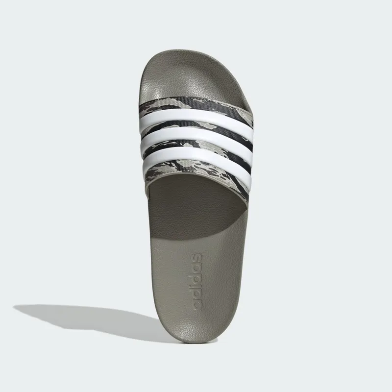 Adidas adilette Shower Slides Silver Pebble / Silver Pebble / Cloud White (JQ2295)