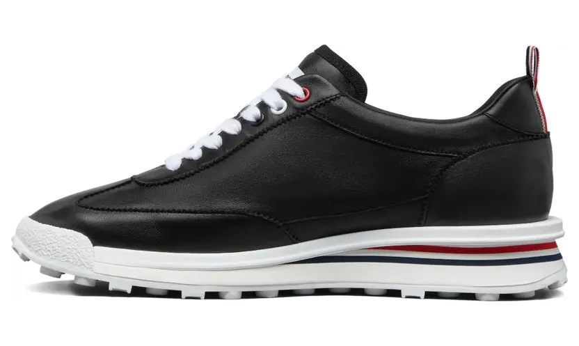Thom Browne RWB Tech Runner Sneakers aus Nappaleder – Weiß (MFE018BL0064)
