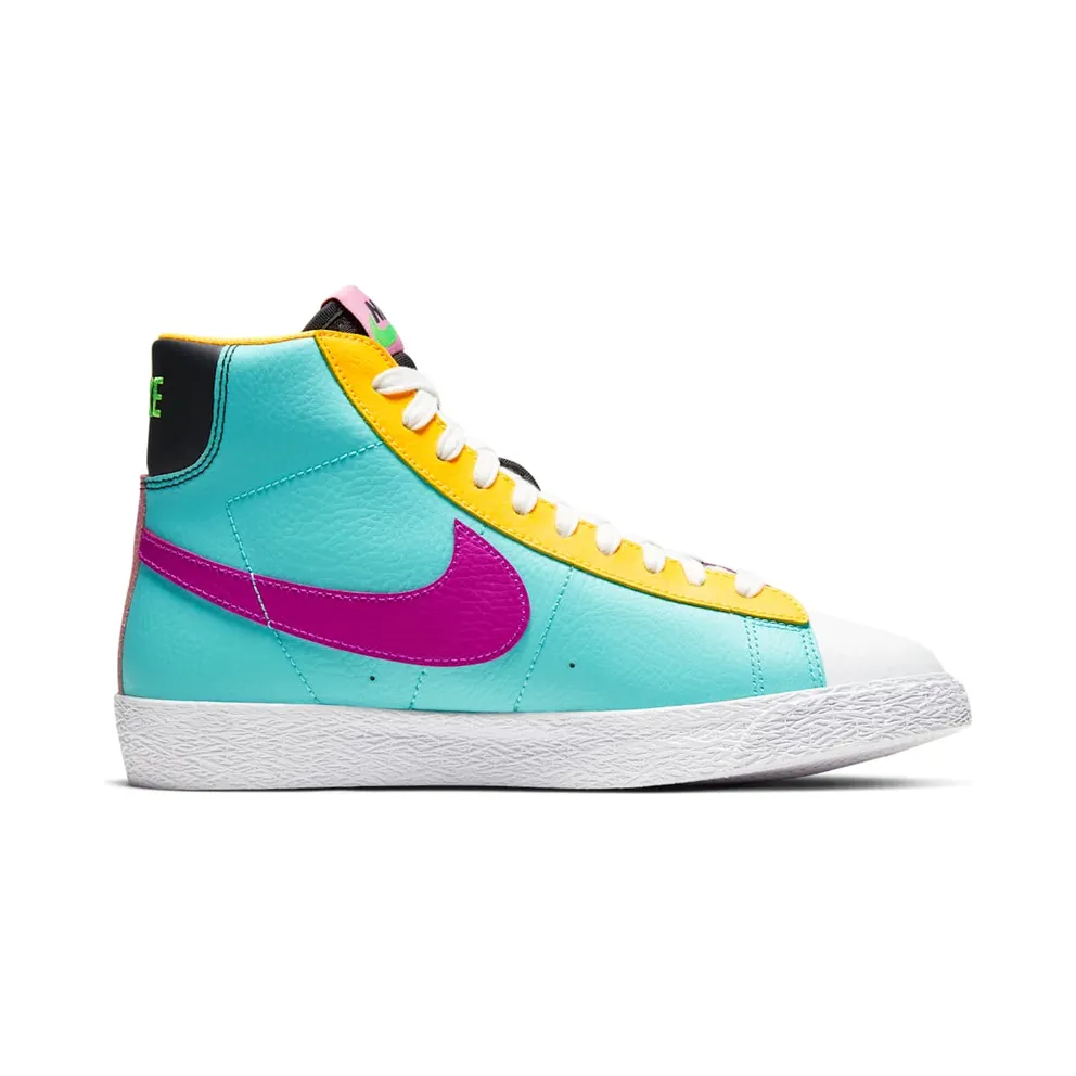 Nike Blazer Mid Multi-Color (GS) Battle Blue/Aurora-Vivid Purple-Laser Orange (CZ9441-400)
