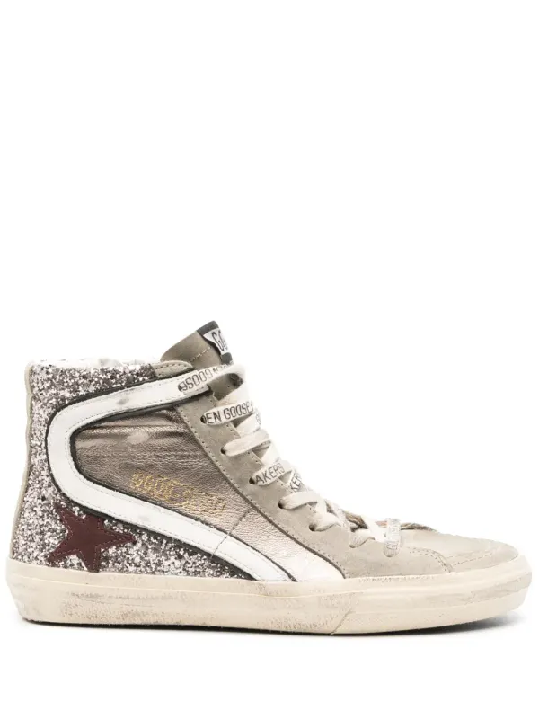Golden Goose ‘Slide’ Sneakers – Nude (GWF00116F006140)
