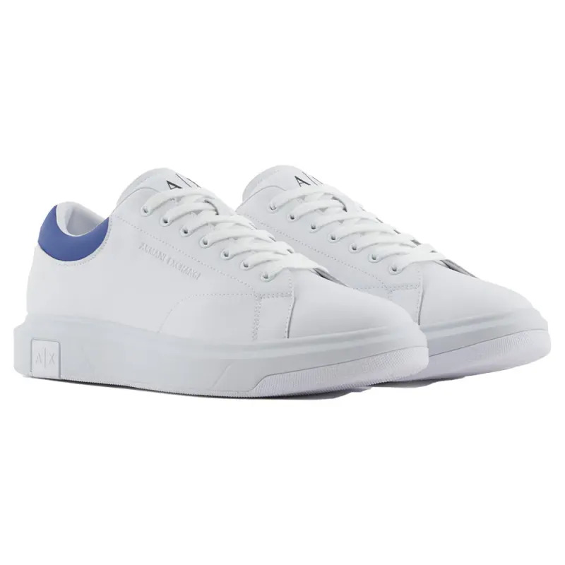 Armani Exchange Armani sneaker Optical White / Mazar Blue (XUX123XV534U64812)