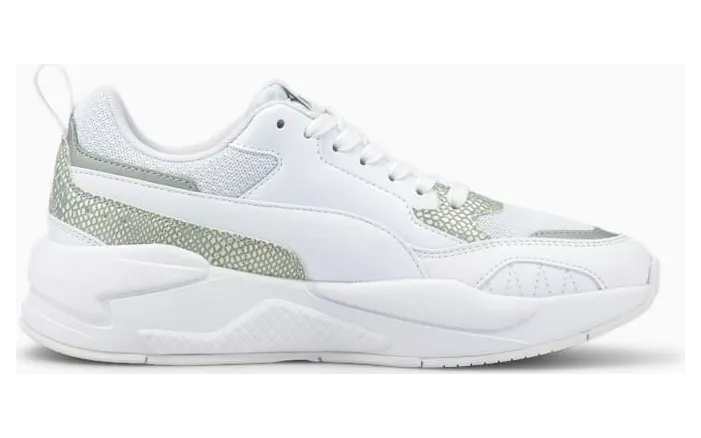 Puma X-Ray² Square Snake Premium dames Zilver/Wit (382788-01)