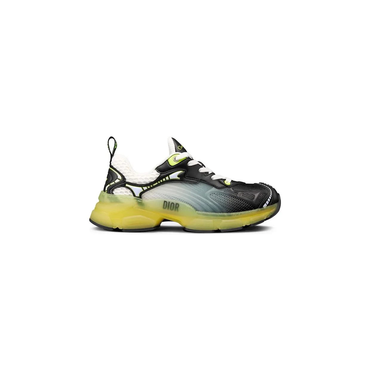 Dior Vibe White Black Flourescent Yellow (W)