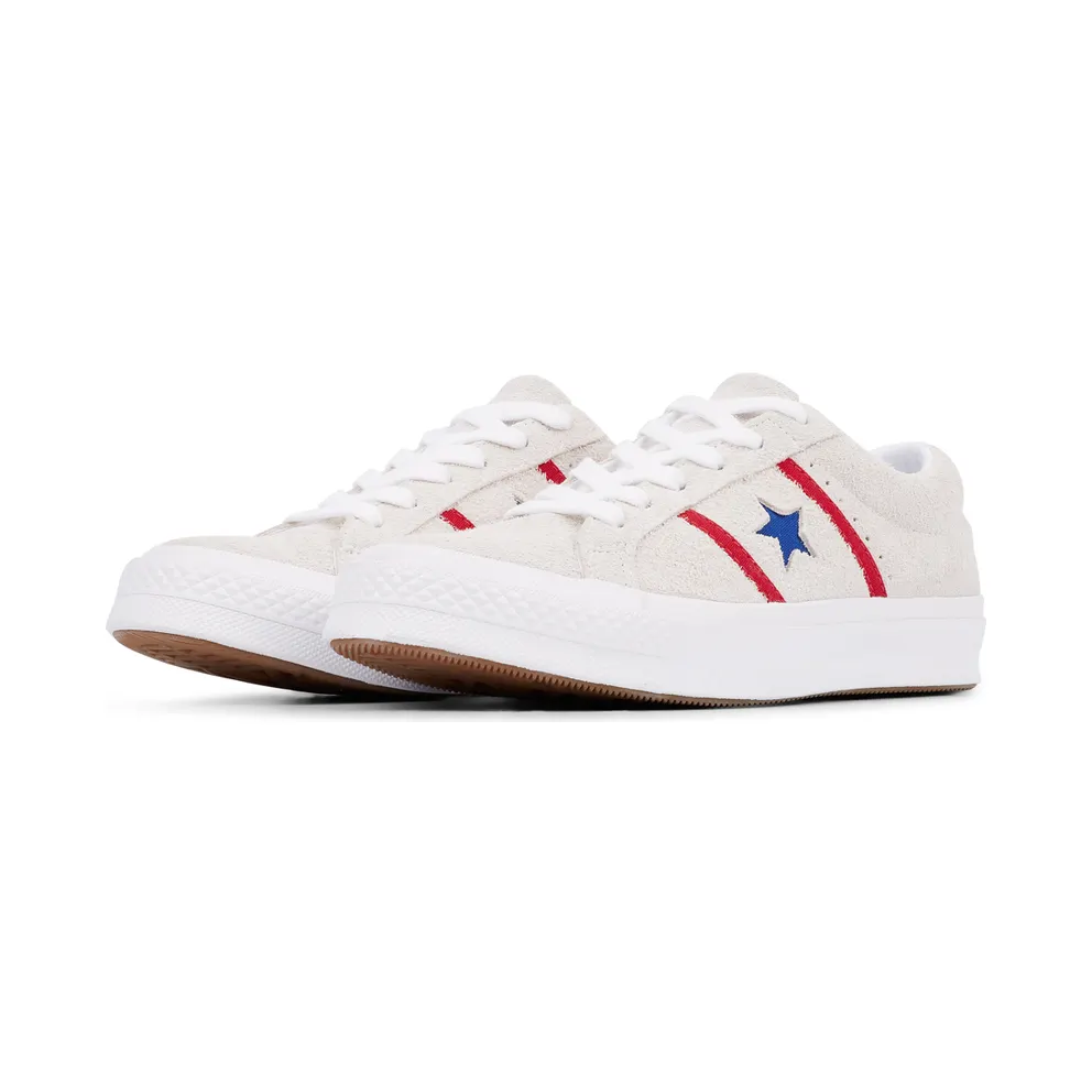 Converse One Star Academy Ox White Red Blue White/Enamel Red-Blue (164390C)