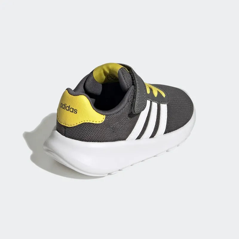 Adidas Lite Racer 3.0 Grey Five / Cloud White / Impact Yellow (GW1573)