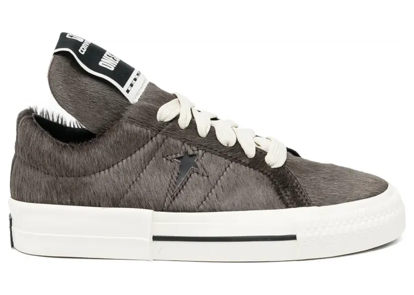 Rick Owens DRKSHDW Sneakers van imitatiebont – Bruin (DC02EX7967809)