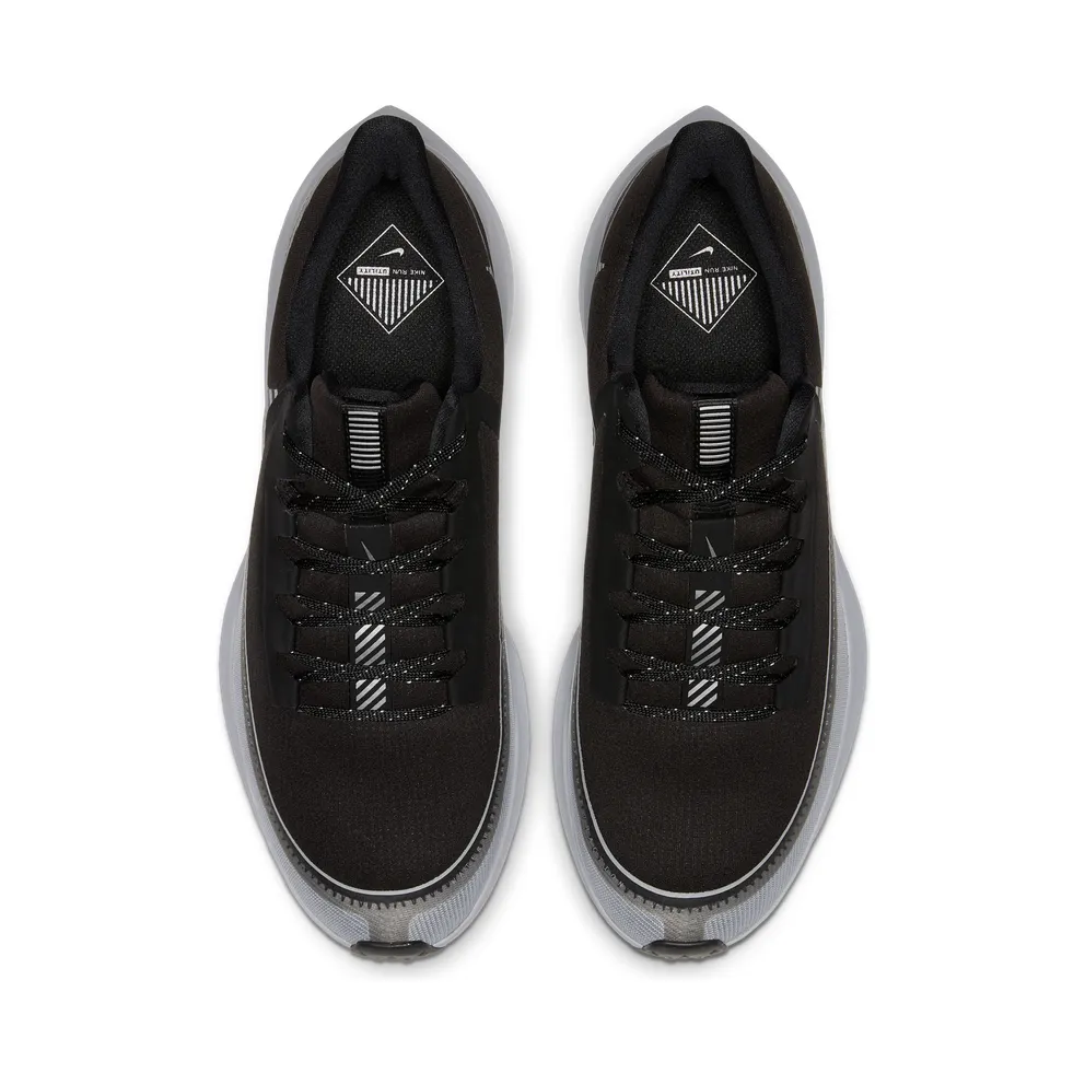 Nike Zoom Winflo 6 Shield ‘Reflect Silver’ Black/Reflect Silver/Wolf Grey (BQ3190-001)