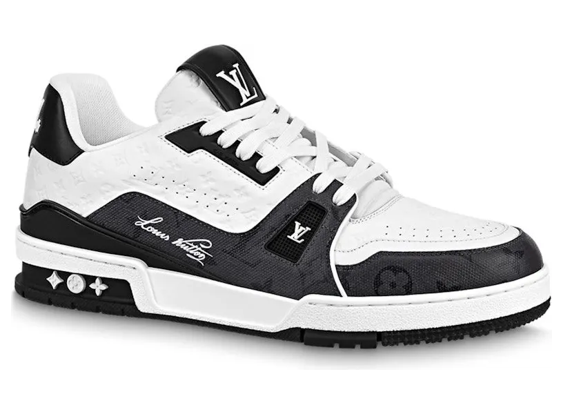 Louis Vuitton Trainer Black White Mini Monogram (1ABOGP)