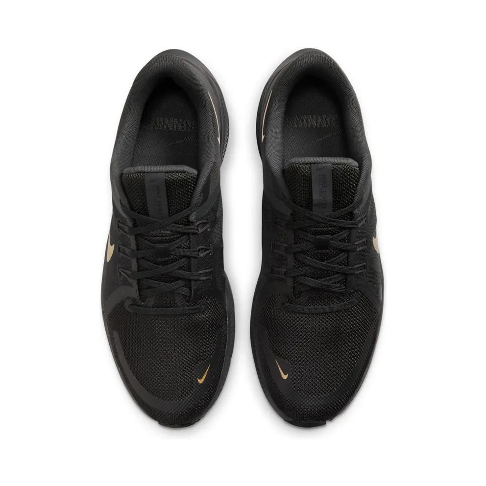 Nike Quest 4 Black Metallic Gold (DA1105-010)