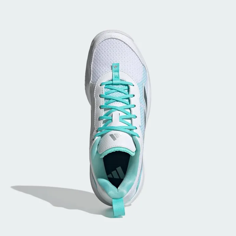 Adidas Avaflash Low Tennis Cloud White / Silver Metallic / Flash Aqua (JP9742)
