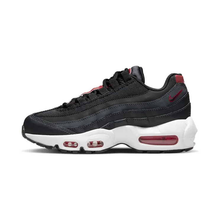 Nike Air Max 95 Recraft GS “Anthracite / Team Red / Summit White / Black” (CJ3906-015)
