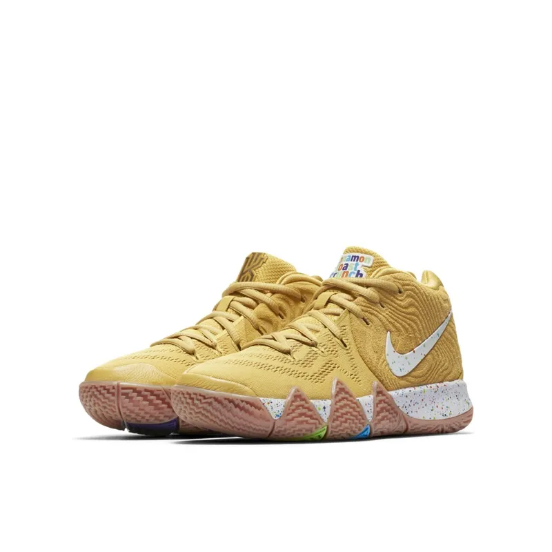 Nike Kyrie 4 Cinnamon Toast Crunch (GS) Metallic Gold Coin/White (BV7791-900)