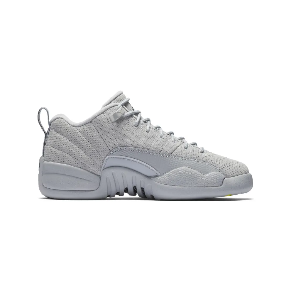 Jordan 12 Retro Low Wolf Grey (GS) Wolf Grey/Armory Navy-Electrolime (308305-002)