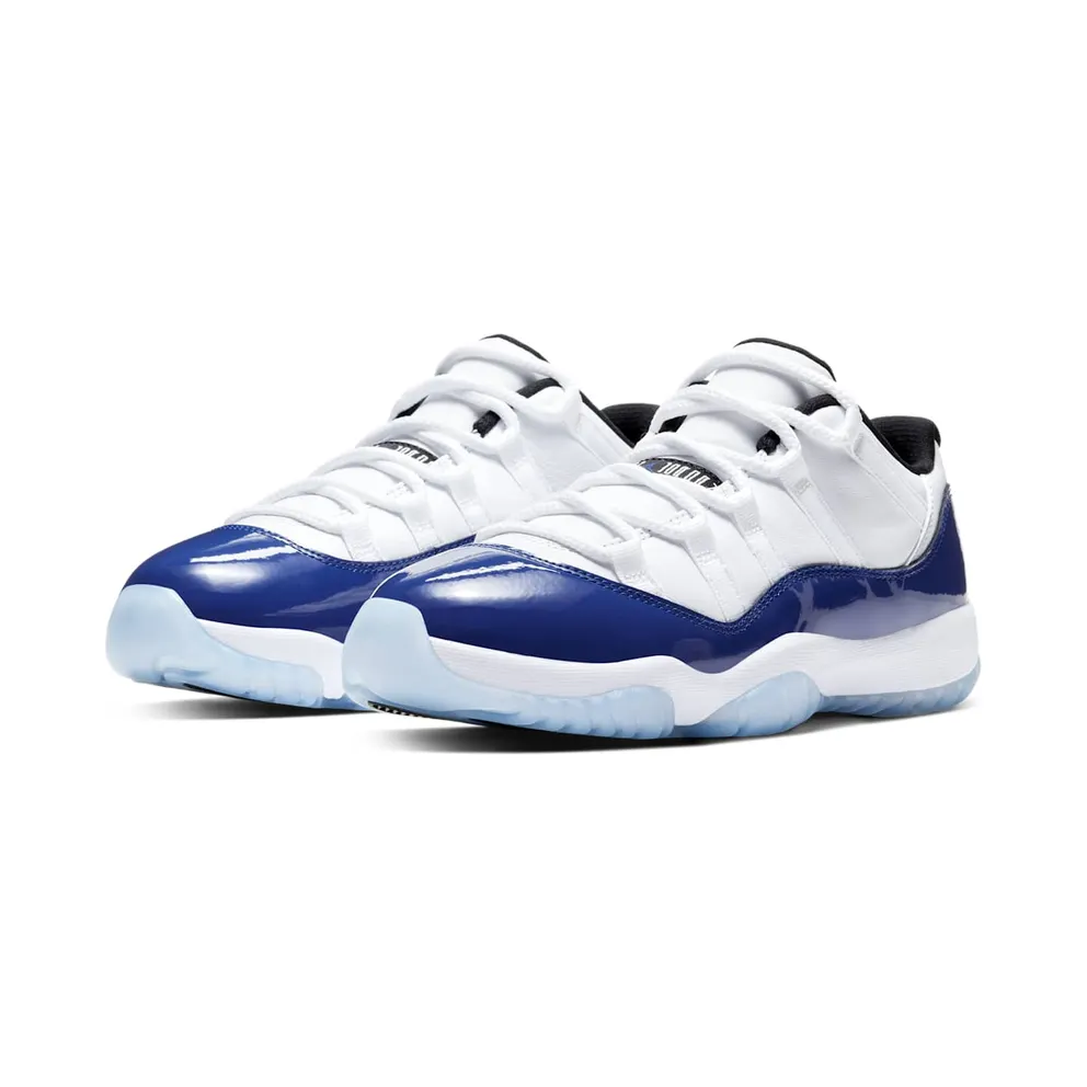 Jordan 11 Retro Low White Concord (W) White/Black-Concord (AH7860-100)