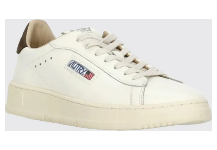 Autry Dallas Low Leather Sneakers White (ADLMMR22) (2)