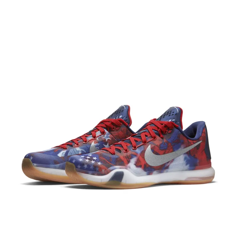 Nike Kobe 10 Independence Day University Red/Photo Blue-Reflect Silver (705317-604)