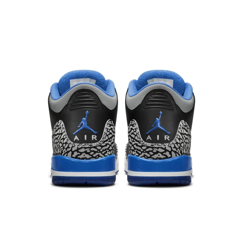 Air Jordan Nike AJ 3 III Retro Sport Blue (GS) (398614-007)