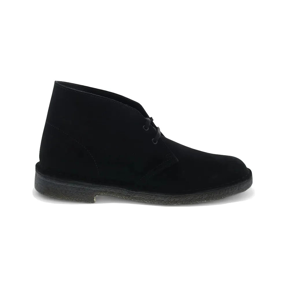 Clarks Originals Desert Boot Black Suede (26138227)