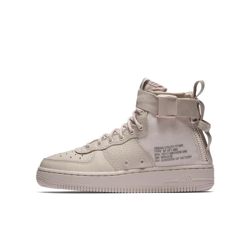Nike SF Air Force 1 Mid Silt Red (GS) Silt Red/Silt Red-Dust (AJ0424-600)