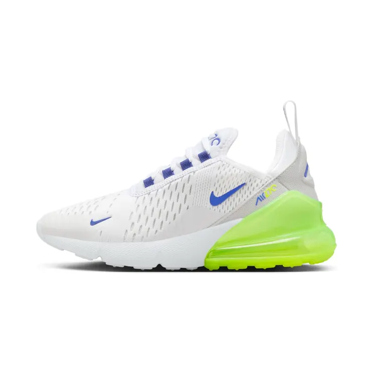 Nike Air Max 270 White Volt Photon Dust Astronomy Blue (HJ9237-100)