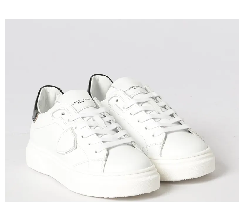 Philippe Model Junior Leather Sneakers Philippe Model White (833425)