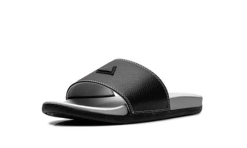 Adidas Adilette Comfort Slides “Core Black Silver Metallic” (JQ2254)