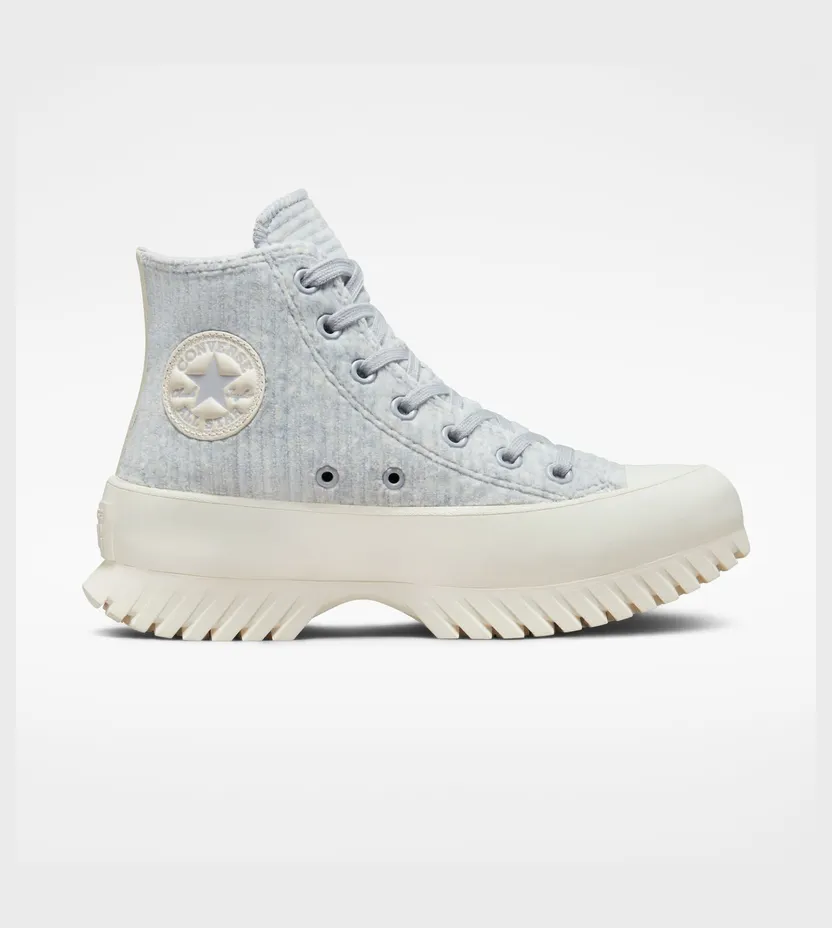 Converse Chuck Taylor All Star Lugged 2.0 Striped Knit Gravel/egret/egret (A01347C)