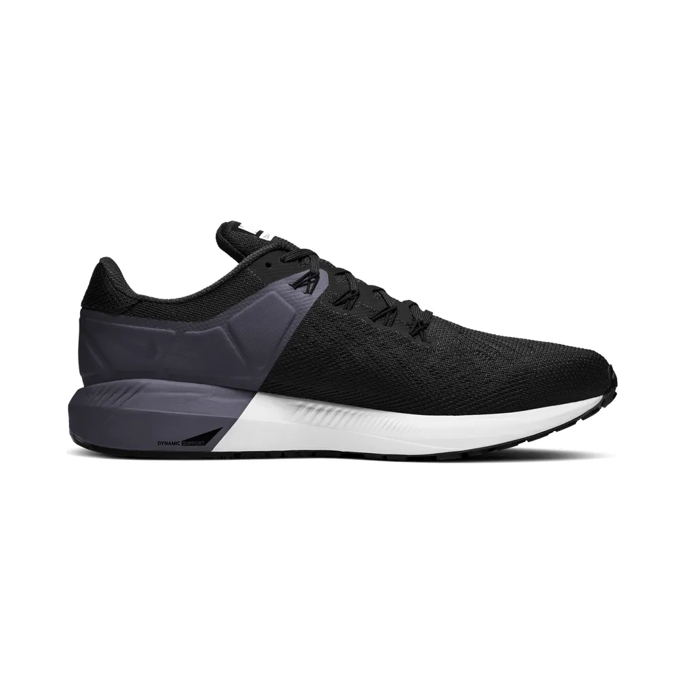 Nike Air Zoom Structure 22 Black Black Gridiron White (AA1636-002)