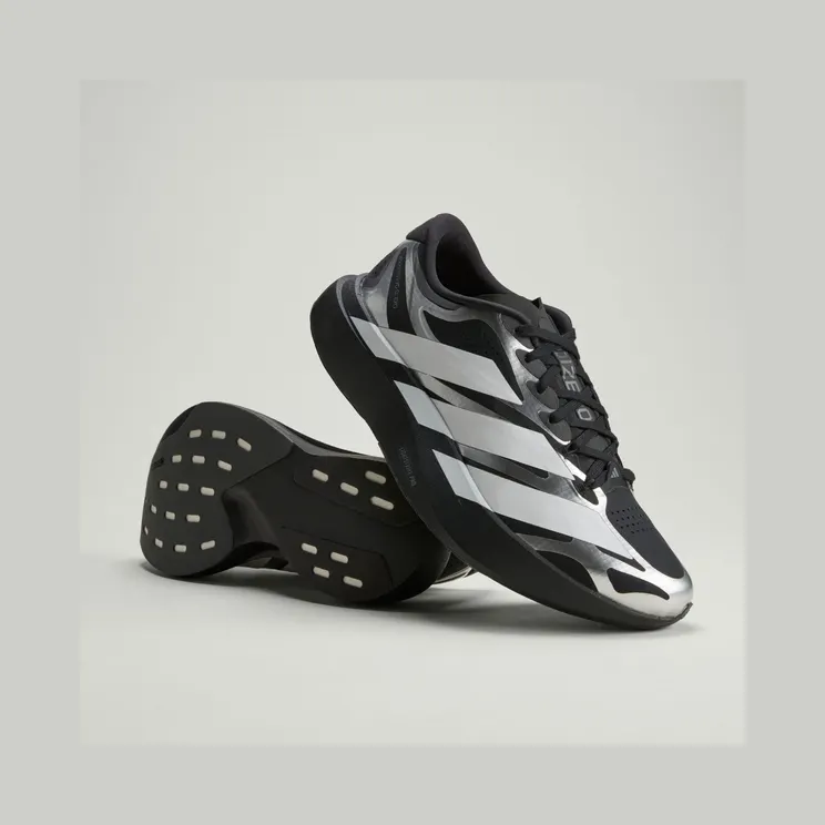 adidas Adizero Evo SL Exo “Core Black / Cloud White / Iron Metallic” (KI4764)