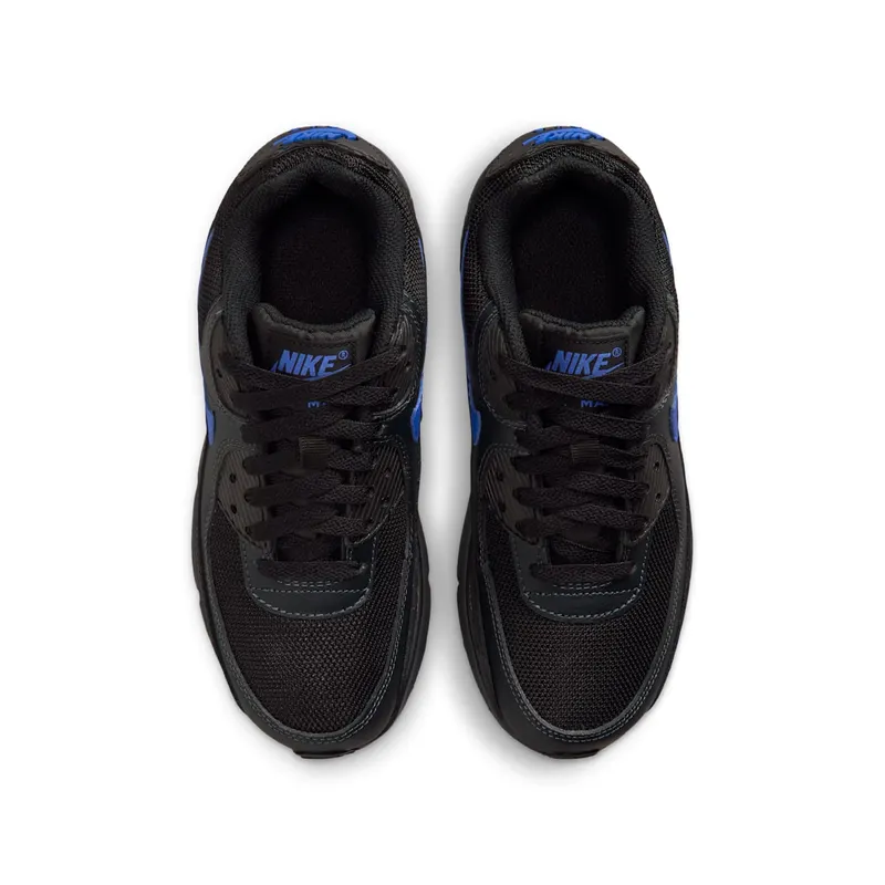 Nike Air Max 90 Black/Dark Smoke Grey/Racer Blue (IQ0098-008)