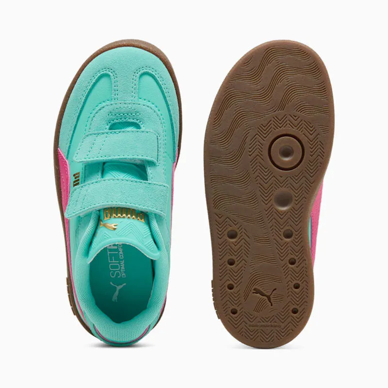 Puma Club II Aquatic / Pink / Gold (402307-04)