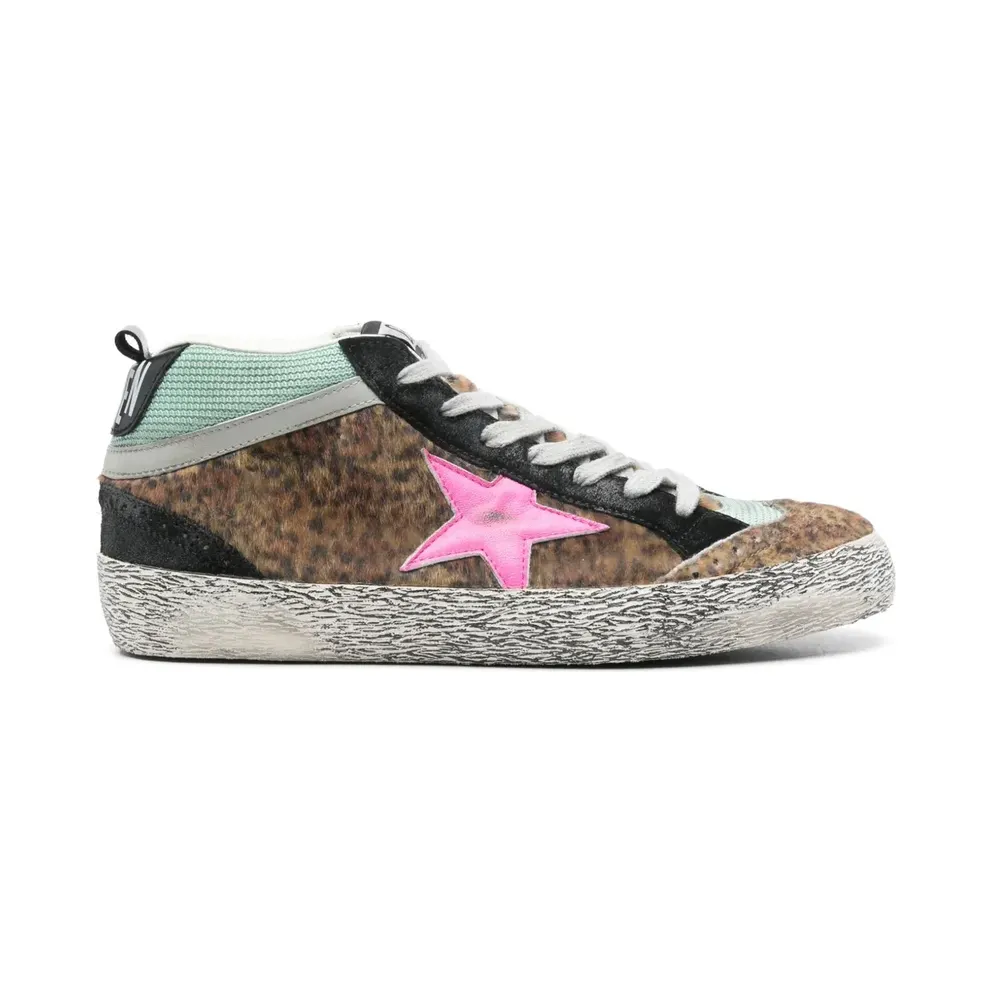 Golden Goose Mid Star Double-Quarter sneakers – Bruin (GMF00123F003127)