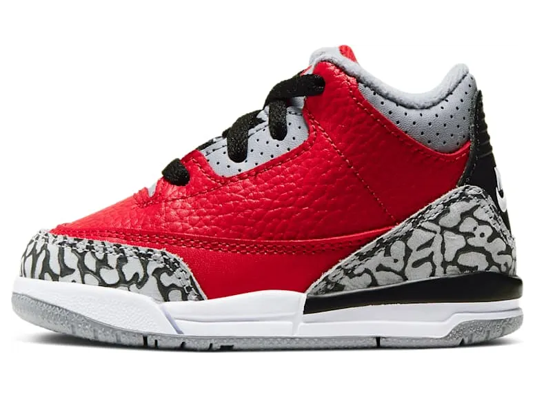 Air Jordan 3 Retro TD “Fire Red / Cement Grey / Black” (CQ0489-600)