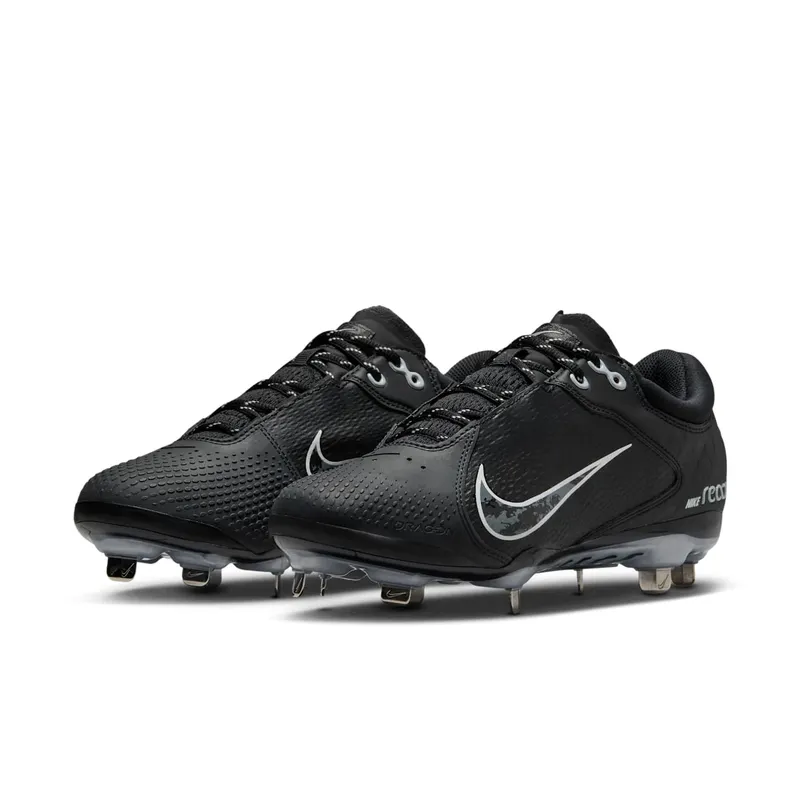 Nike Hyperdiamond 4 Elite Black Iron Grey Pure Platinum (FZ0923-001)