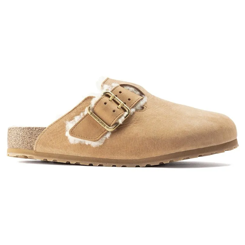 Birkenstock Boston Bold Shearling Cognac (1023307)