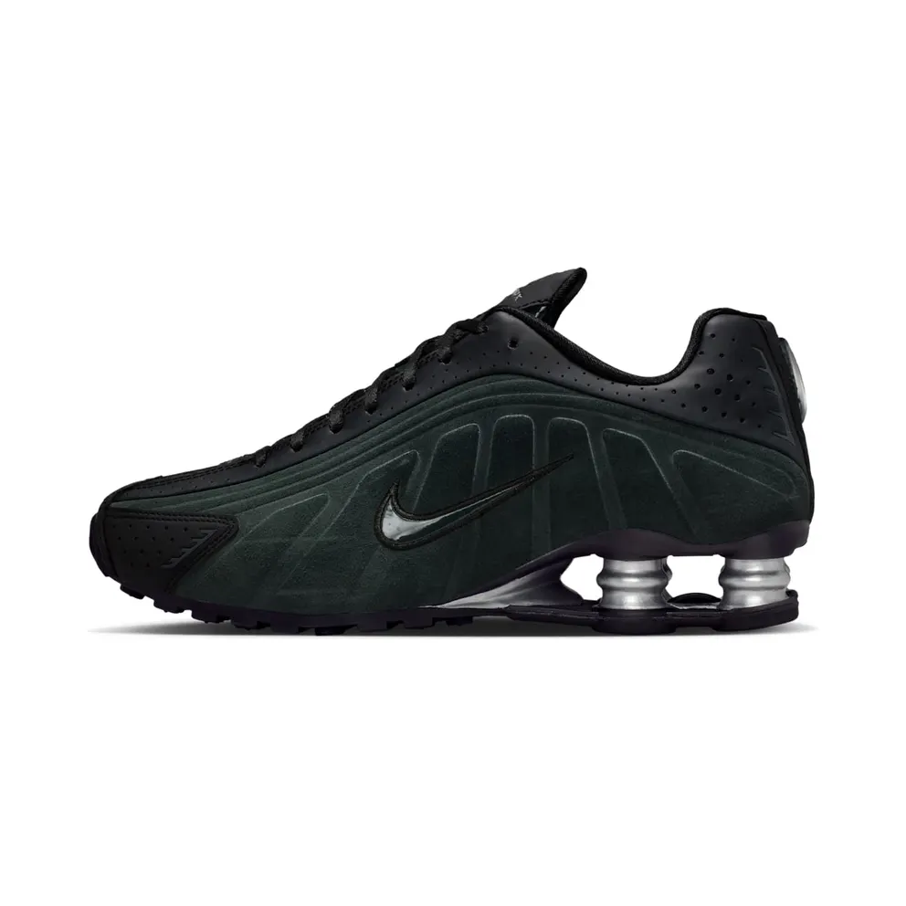 Nike Shox R4 Black Silver Seaweed (HQ7739-002)