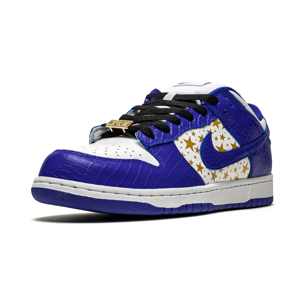 Nike SB Dunk Low “Supreme – Stars – Hyper Blue” (DH3228-100)
