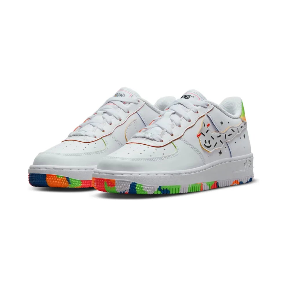 Nike Air Force 1 LV8 Older Kids’ White (DV1366-111)