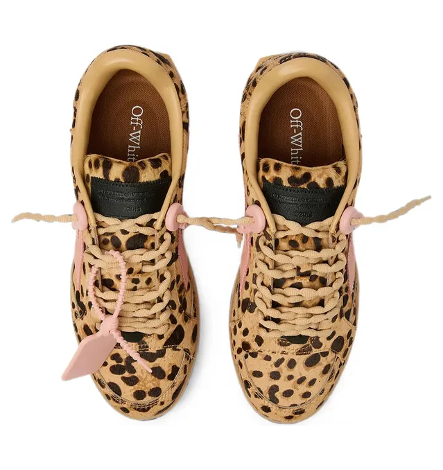 Off-white End of Play Leopard-print “Neutrals/Black” (OF05772267 BEIPK) (2)