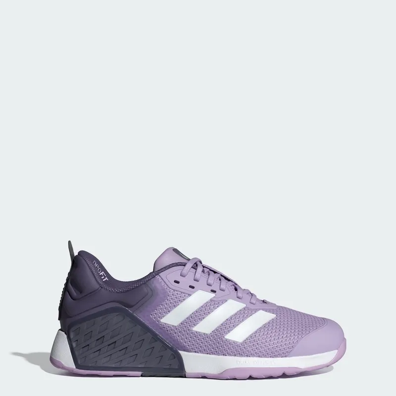 adidas Dropset 3 Training “Powder Plum / Cloud White / Preloved Violet” (JR1752)