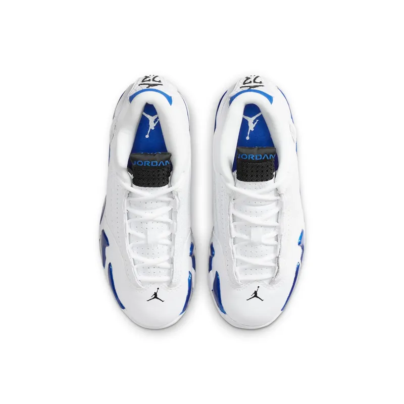 Jordan 14 Retro White Hyper Royal (PS) White/Black-Hyper Royal (312092-104)