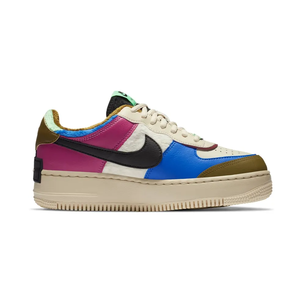 Nike Air Force 1 Shadow Cactus Flower Olive Flak (W) Cactus Flower/Olive Flak-Racer Blue-Fossil (CT1985-500)