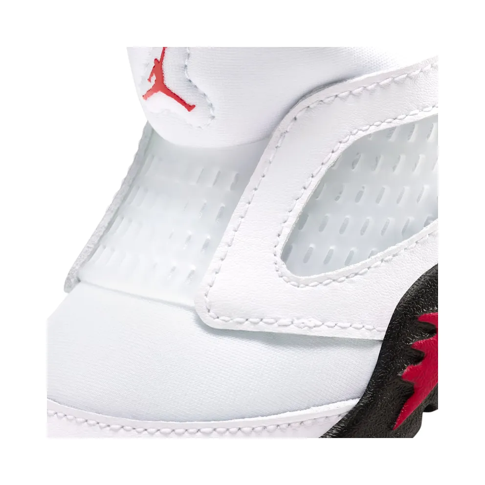 Jordan 5 Retro Little Flex White Black University Red (TD) White/Black-University Red (CK1228-100)