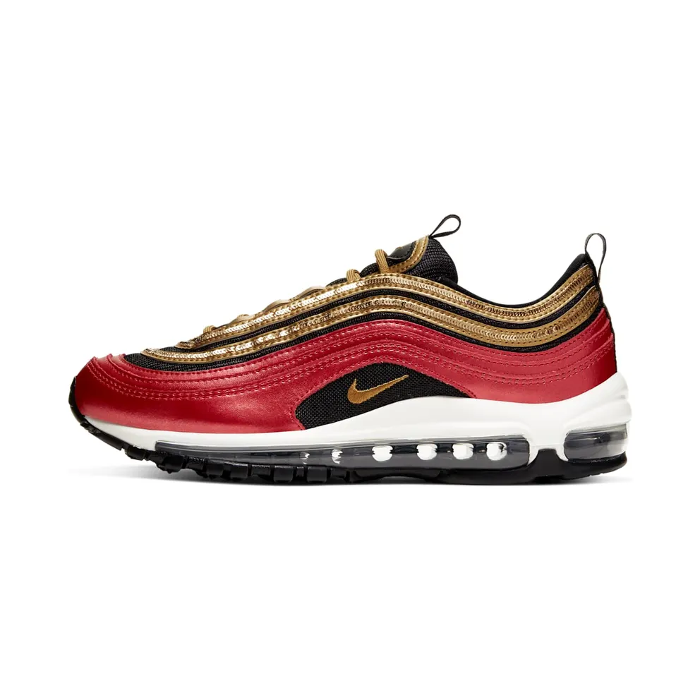 Nike Air Max 97 Red Gold Sequin (W)
